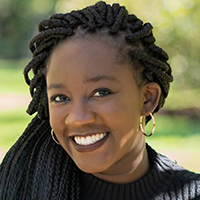 headshot of Cheryl Mensah a former MD student at Feinberg